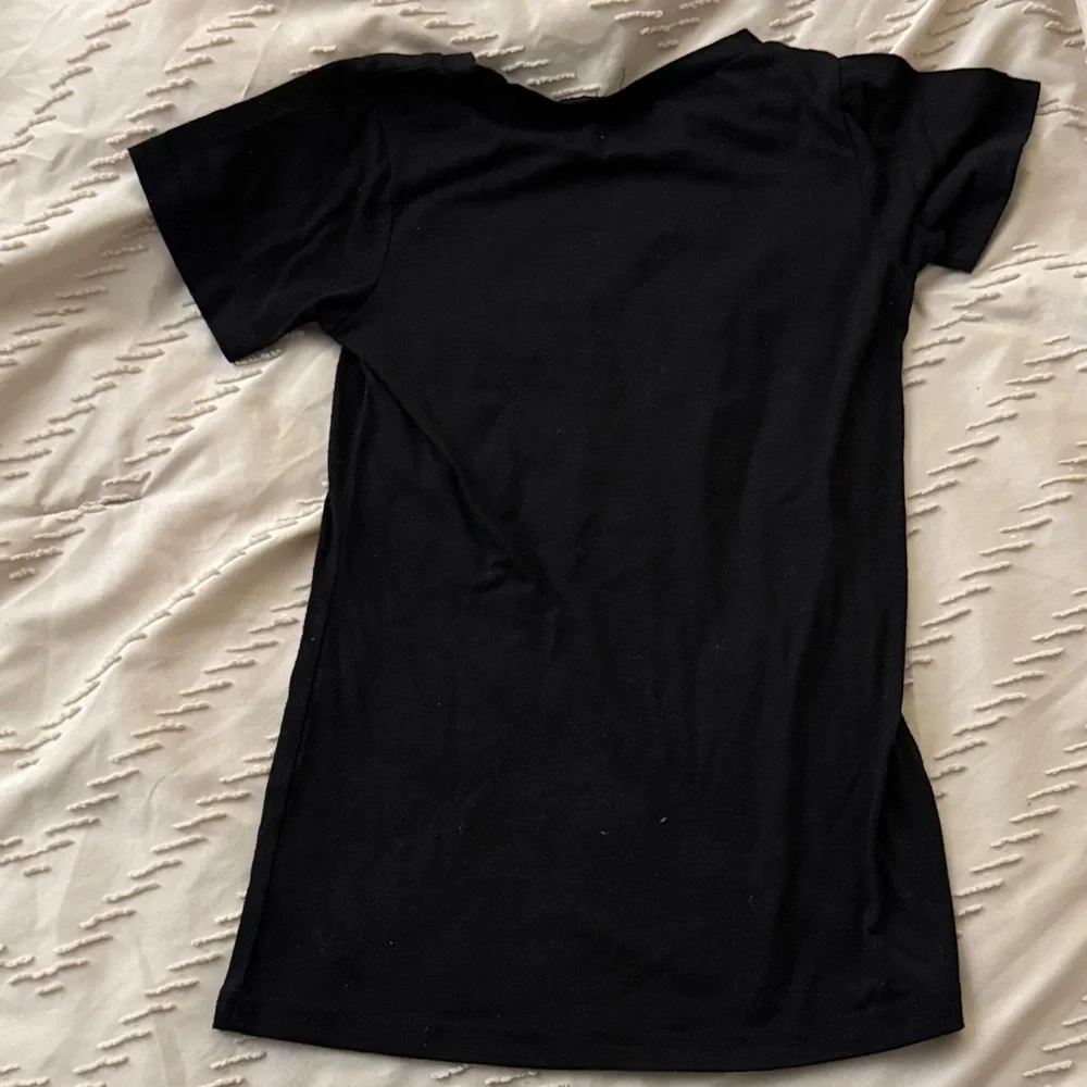 Black T-Shirt Dress- Mama's Bestie